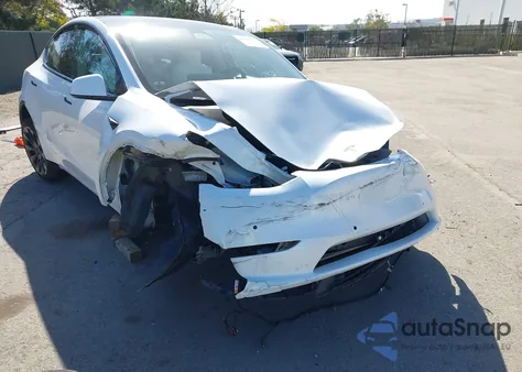 2021 Tesla Model Y Long Range Dual Motor All-Wheel Drive from USA, damaged, VIN 5YJYGDEE8MF283622